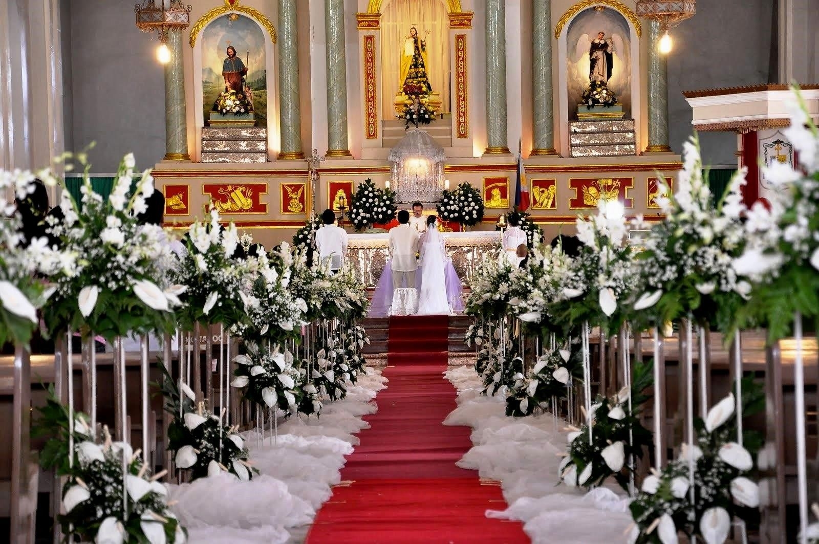 Elegant Church Wedding Decoration Ideas Elegant Church Wedding