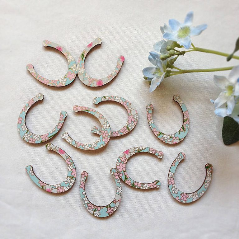 Horseshoe Wedding Table Decorations Original Mini Papered Horseshoes