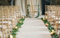 Aisle Decor Wedding Elegant Wedding Aisle And Backdrop Decoration Ideas With Greenery Floral aisle decor wedding|guidedecor.com