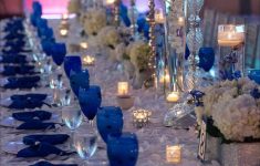 Amazing Royal Blue and Silver Wedding Decorations for Your Wedding 50 Great Royal Blue Wedding Centerpiece Ideas Decor Design