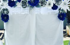 Amazing Royal Blue and Silver Wedding Decorations for Your Wedding Photo Booth Royal Blue Silver And White Wedding Decor Paper
