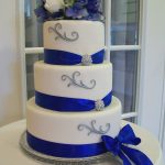 Amazing Royal Blue and Silver Wedding Decorations for Your Wedding Royal Blue Wedding Cake Design
