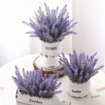 Awesome Ways to Create Stunning Lavender Wedding Decorations Shop Yinhua 8 Pieces Artificial Flower Purple Lavender Bouquet Green