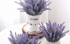 Awesome Ways to Create Stunning Lavender Wedding Decorations Shop Yinhua 8 Pieces Artificial Flower Purple Lavender Bouquet Green