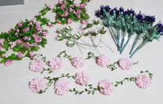 Awesome Ways to Create Stunning Lavender Wedding Decorations Wedding Decorations Fake Flowers Lavender Stalk Hanging Garlands