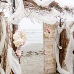 Beach Themed Wedding Decoration For Reception Rustic Beach Wedding Ceremony Chuppah beach themed wedding decoration for reception|guidedecor.com