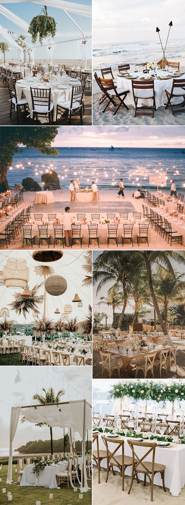 Beach Wedding Reception Decor Stunning Beach Side Wedding Reception Ideas beach wedding reception decor|guidedecor.com