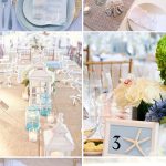 Blue Wedding Table Decorations Reception Table Setting Ideas For Beach Wedding blue wedding table decorations|guidedecor.com