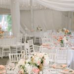 Blush Wedding Decor for Sweet Wedding Blush Wedding Reception Wedding Reception Centerpieces In Peach