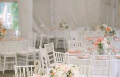 Blush Wedding Decor for Sweet Wedding Blush Wedding Reception Wedding Reception Centerpieces In Peach