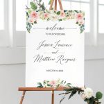 Blush Wedding Decor for Sweet Wedding Wedding Ideas Pink Blush Wedding Welcome Sign Template Editable
