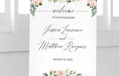 Blush Wedding Decor for Sweet Wedding Wedding Ideas Pink Blush Wedding Welcome Sign Template Editable
