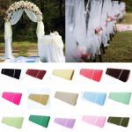 Bows For Wedding Decorations Bolt Tulle 54 X40yards Tutu Fabric Nylon Pew Bow Bridal Favor Party Wedding Decorations 1 bows for wedding decorations|guidedecor.com