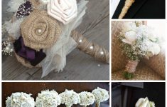 Burlap Wedding Decor Bouquets Buttonholes burlap wedding decor|guidedecor.com