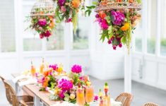 Cheap Hanging Wedding Decorations guaranteed to up your wedding Hanging Wedding Flowers The Biggest Boldest Floral Trend For