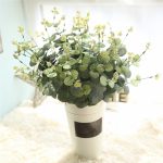 Cheap Wedding Party Decorations that not looks cheap at all 36 Off Eucalyptus Leaves Artificial Flower Home Wedding Party
