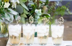 Cheap Wedding Party Decorations that not looks cheap at all Gemstone Stir Sticks Engagement Bachelorette Bridal Shower Party