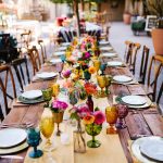 Cheap Wedding Table Decorations Ideas for Under $10 75 Colorful Wedding Ideas Thatll Make Your Big Day Pop Brides
