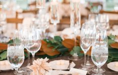 Cheap Wedding Table Decorations Ideas for Under $10 Wedding Ideas No Tablecloths On Reception Tables Inside Weddings