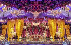 Classic Fairytale Wedding Decorations Tulips Event Best Thematic Wedding Planner Flower Stage Decoration