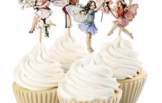Cute Wedding Cupcake Decorations 24pcs Pretty Fairy Cupcake Toppers For Cake Decorations Ba Girls