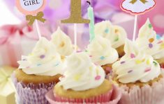 Cute Wedding Cupcake Decorations Cute Ba Girl 1st Birthday Clothing Party Cake Topper Kit Wedding