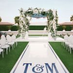 Decorating Wedding Arches Tali Mike Real Wedding Aisle Ceremony Altar Decorations Vert decorating wedding arches|guidedecor.com