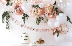 Decorations For A Wedding Shower Rose Gold Balloon Arch Kit decorations for a wedding shower|guidedecor.com