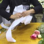 DIY Pew Decorations for Weddings Ideas How To Make Pew Bows With Tulle Ribbon And Fresh Flowers Youtube