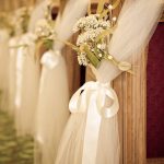 DIY Pew Decorations for Weddings Ideas Pew Bows Bas Breath Silk Ribbon Good Ideal Looks Easy Would