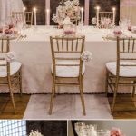 Diy Table Decorations Wedding Romantic Pink And Gold Fairytale Wedding Reception Decor diy table decorations wedding|guidedecor.com
