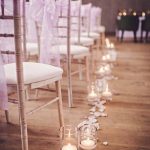 Elegant Wedding Ceremony Decorations Glass Vases With Candles Aisle Decorations With Fresh Rose Petals Hampton Manor Wedding Ceremony By Passion For Flowers elegant wedding ceremony decorations|guidedecor.com