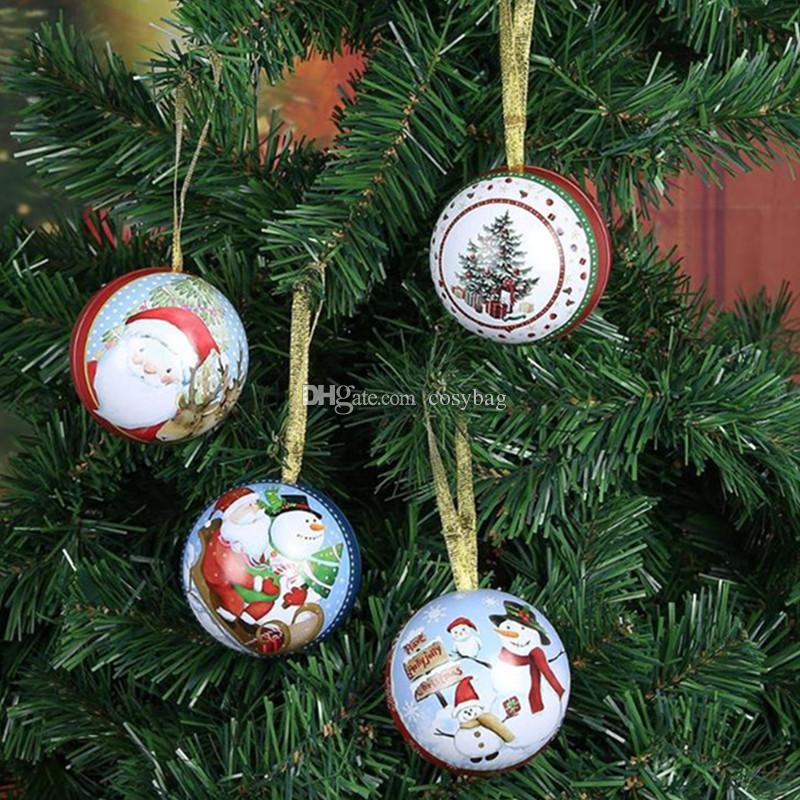 Hanging Tree Decorations Wedding Navidad Balls Bauble Candy Box Christmas hanging tree decorations wedding|guidedecor.com