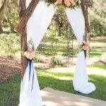 How To Decorate A Arch For Wedding Elegant Pink And Navy Rustic Wedding Arch Ideas how to decorate a arch for wedding|guidedecor.com