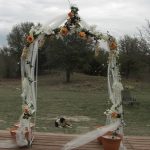 How To Decorate A Arch For Wedding Tulle Arch how to decorate a arch for wedding|guidedecor.com