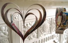 Inexpensive Recycled Wedding Decorations ideas to make Heart Decorations Made From Comic Books Vintage Recycled Etsy