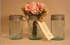 Inexpensive Recycled Wedding Decorations ideas to make Wedding Decor Mason Jars Pleasant Recycled Mason Jar Into Wedding