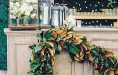 Magnolia Wedding Decorations 23 A Super Large And Lush Magnolia Leaf Garland For Wedding Decor magnolia wedding decorations|guidedecor.com