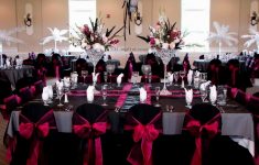 Modern Black and White Wedding Decor Pink And Black Wedding Theme Color Decorating Of Party Black