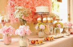 Multifunction Shower Table Decorations For a LowCost Beautiful Wedding Shower Table 10 Attractive Bridal Shower Table Decoration Ideas 2019