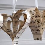 Music Themed Wedding Decorations Handmade Sheet Music Heart Decoration By Made In Words Design And Decor music themed wedding decorations|guidedecor.com