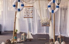 Nautical Wedding Decor Nautical Wedding Decor Reception Arch Lifebelts Seashells nautical wedding decor|guidedecor.com