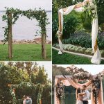 Outside Wedding Decorations Ideas Outdoor Wedding Ceremony Arch Decoration Ideas For 2018 outside wedding decorations ideas|guidedecor.com
