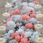 Pink And Grey Wedding Decorations Coral And Grey Mixed Wooden Flowers Wedding Decorations Wedding Flowers Wedding Table Decor pink and grey wedding decorations|guidedecor.com