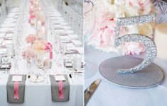 Pink And Grey Wedding Decorations Elegant Blush Pinklight Grey And Glitter Silver Wedding Colors pink and grey wedding decorations|guidedecor.com