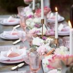 Pink And Grey Wedding Decorations Grey Pink And Peach Table Setting With Gilded Candle Holders 480x750 pink and grey wedding decorations|guidedecor.com