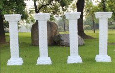 Plastic Columns For Wedding Decorations European Style Hollow Out Artificial Roman Columns Plastic Pillars Road Cited Wedding Props Event Decoration Supplies plastic columns for wedding decorations|guidedecor.com