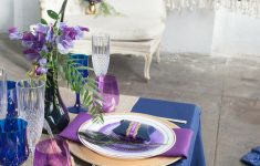 Plum Wedding Decorations Ideas Elegant Navy And Purple Wedding Table Ideas Fun365