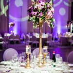 Plum Wedding Decorations Ideas Glamorous Gold Purple Wedding Theme Elegantweddingca