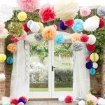 Popular Themes of Wedding Room Decorations Wedding Decorations Colored Paper Flower Ball Wedding Marriage Room